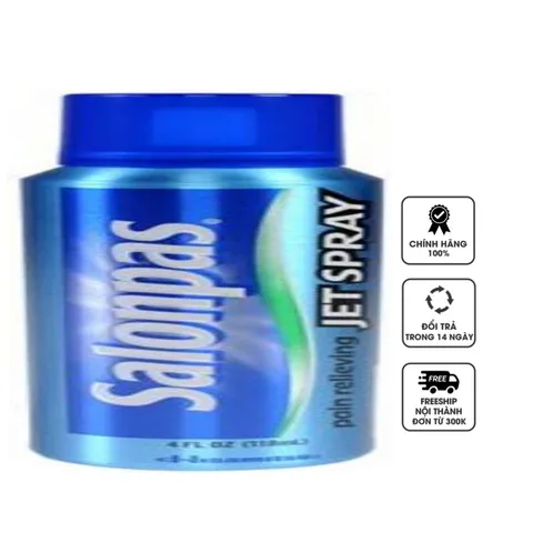 Salonpas Spray - Xịt giảm đau khớp, bầm tím hiệu quả 118ml