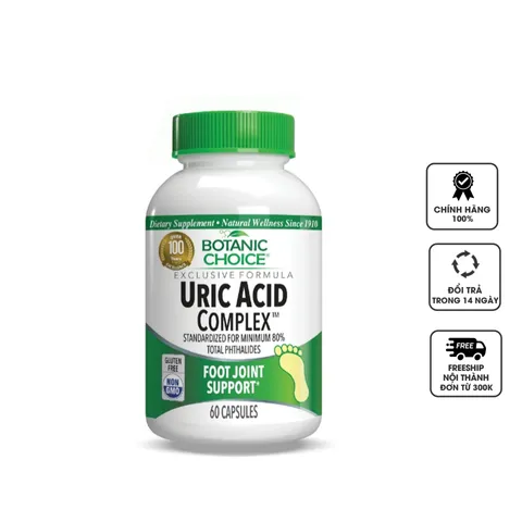 Viên uống Uric Acid Complex chính hãng của Mỹ