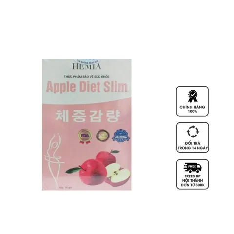 Thạch táo hỗ trợ giảm cân Hemia Apple Diet Slim