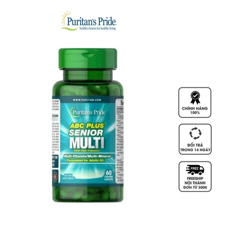 Vitamin tổng hợp cho người lớn tuổi ABC Plus Multivitamin For Adults 50+