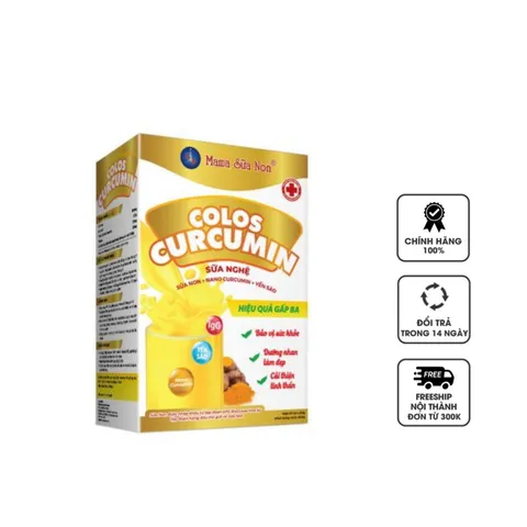 Sữa nghệ Colos Curcumin giúp tăng cường sức khỏe, dưỡng nhan