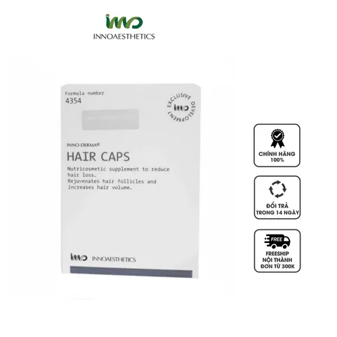 Hair Caps - Viên uống hỗ trợ mọc tóc, giảm rụng tóc