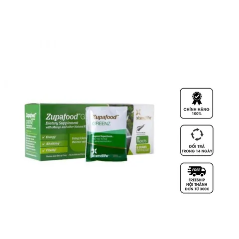 Siêu thực phẩm xanh Zupafood GREENZ Xtend-Life