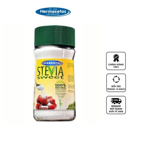 Đường ăn kiêng cỏ ngọt Hermesetas Stevia 75g