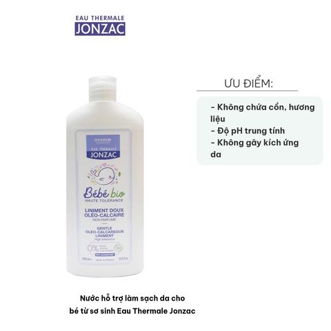 Nước Hỗ Trợ Làm Sạch Da Cho Bé Sơ Sinh Eau Thermale Jonzac 500ml - An Toàn, Dịu Nhẹ, Không Chất Gây Kích Ứng, Pháp
