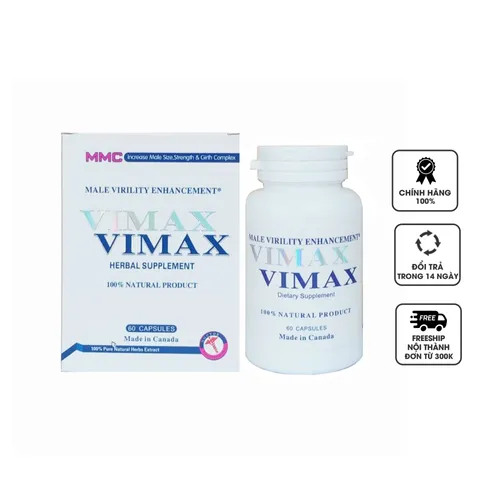 Vimax Pills -  Viên uống hỗ trợ tăng cường sinh lý nam