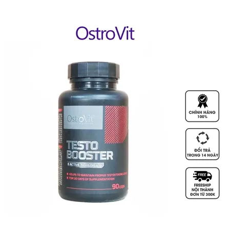 Viên uống hỗ trợ sinh lý nam Ostrovit Testo Booster