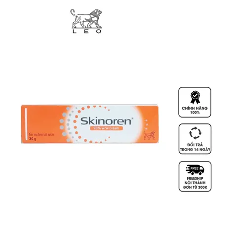 Kem hỗ trợ giảm mụn mờ thâm Skinoren Azelaic Acid