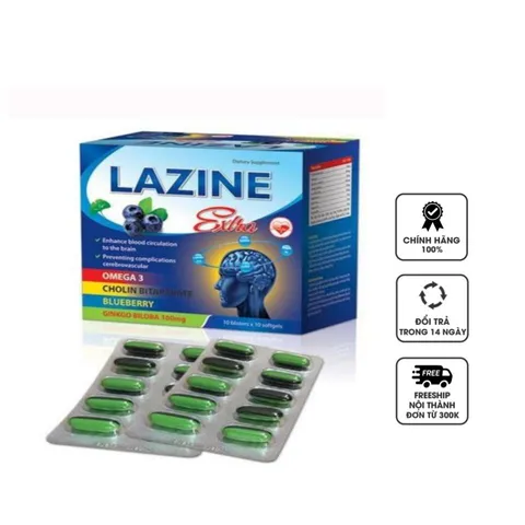 Bổ huyết dưỡng não Lazine Extra