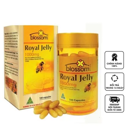 Sữa ong chúa Blossom Royal Jelly 1000mg