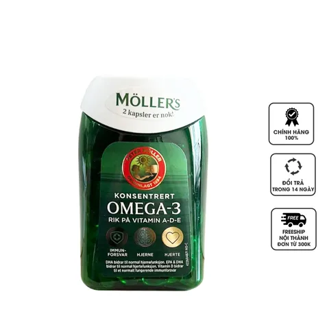 Omega-3 Moller's Dobbel - Bổ sung DHA và EPA