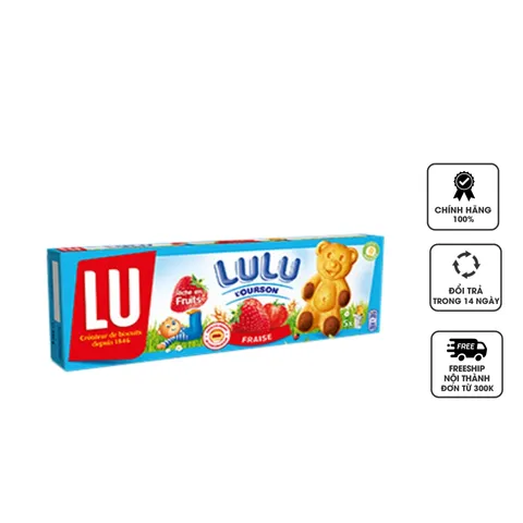 Bánh bông lan gấu Lu- Lulu L'ourson cho bé từ 1 tuổi trở lên