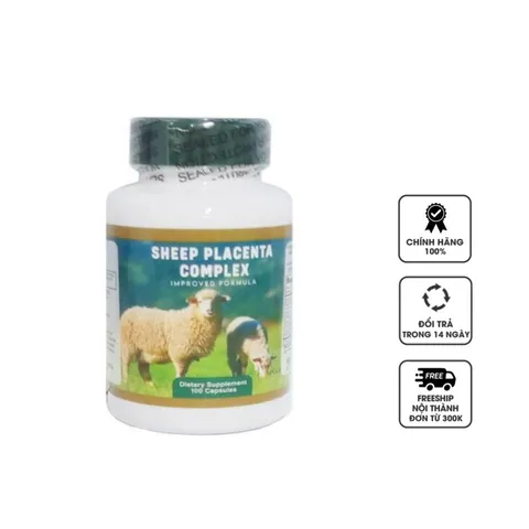 Viên uống nhau thai cừu Nu-Health Sheep Placenta Complex