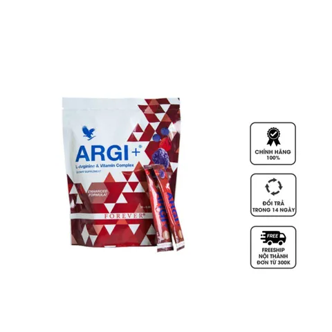 Bột uống Forever Argi+ hỗ trợ tim mạch và sinh lý