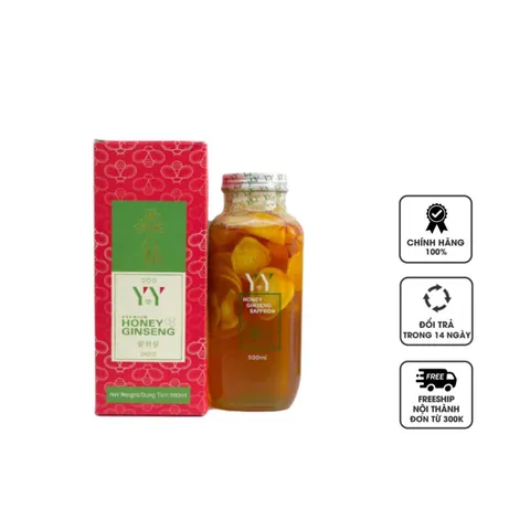 Sâm lát mật ong saffron YY Premium Honey Ginseng