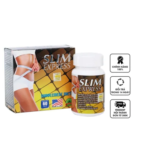 Slim Express - thảo dược giảm cân từ nấm linh chi
