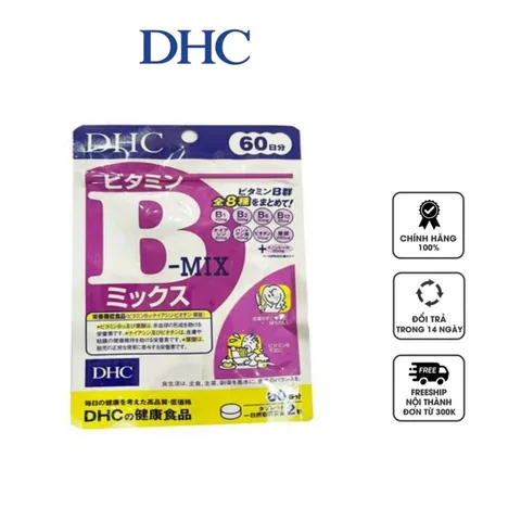 Viên uống DHC B Mix bổ sung vitamin B của Nhật