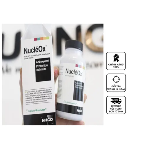 Viên uống dưỡng da chống oxy hóa, bảo vệ tế bào Nucleox