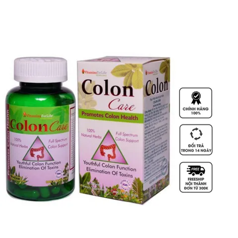 Viên uống Colon Care - Hỗ trợ nhuận tràng , tiêu hóa tốt