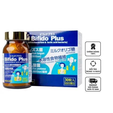 Viên uống Bifido Plus hỗ trợ sức khỏe đại tràng