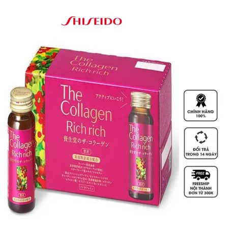 The Collagen Rich Rich Shiseido Nhật Bản dạng nước