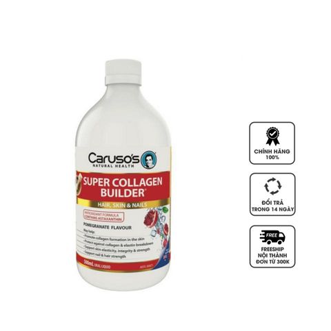 Collagen dạng nước Caruso's Natural Health Super Collagen Builder