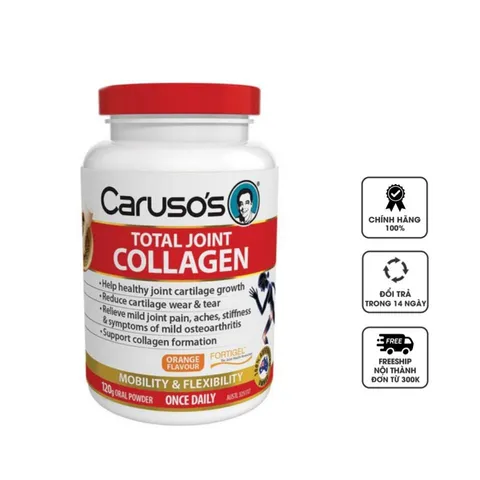 Bột uống hỗ trợ xương khớp Caruso's Total Joint Collagen