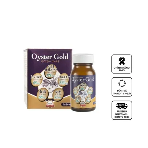 Tinh chất hàu tươi Oyster Gold hỗ trợ tăng cường sinh lý nam