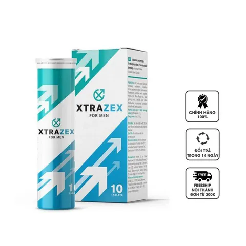 Xtrazex - Viên sủi cho nam giới của Nga mua 2 tặng 1