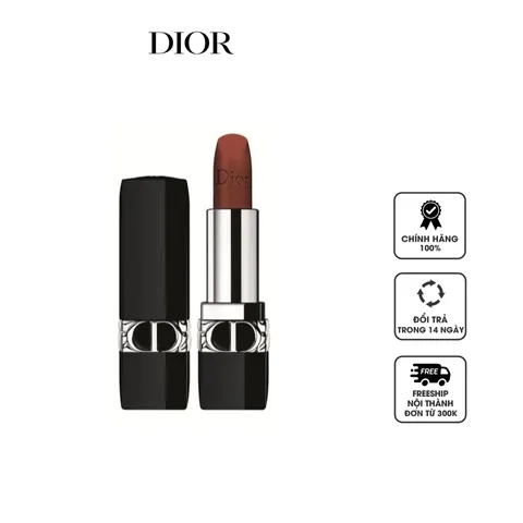 Son thỏi Dior Rouge Lipstick 228 Baby Look màu đỏ nâu