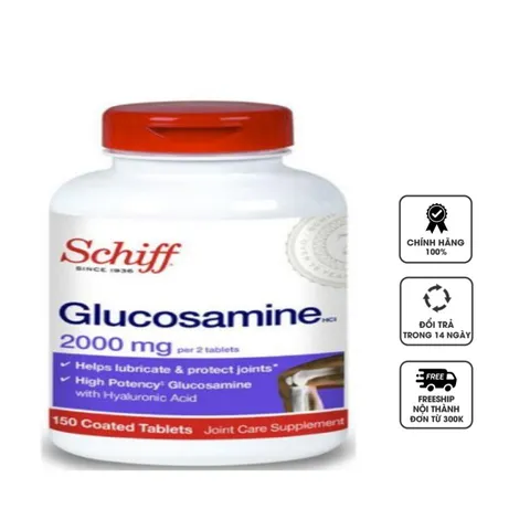 Viên uống Schiff Glucosamine 2000mg của Mỹ