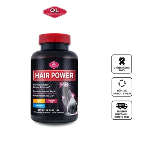 Hair Power - Viên uống hỗ trợ mọc tóc chính hãng của Mỹ