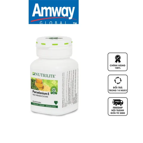 Viên vitamin E Nutrilite Parselenium E Amway Mỹ