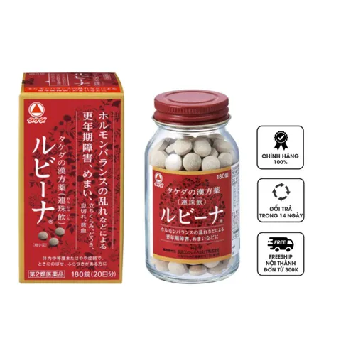 Viên uống bổ máu Rubina Nhật Bản hỗ trợ cho người thiếu máu