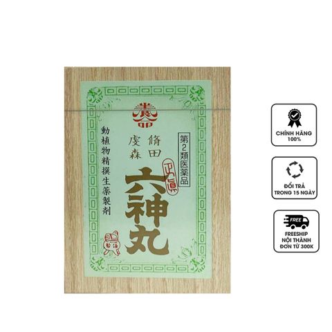 Viên uống hỗ trợ tim mạch Morita Rokujinmaru Nhật Bản - Cải thiện lưu thông và sức khỏe tim mạch từ thảo mộc tự nhiên