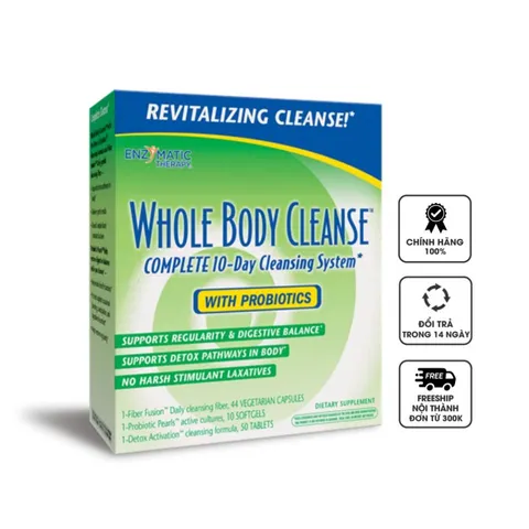 Enzymatic Whole Body Cleanse - Hỗ Trợ Thanh Lọc Cơ Thể