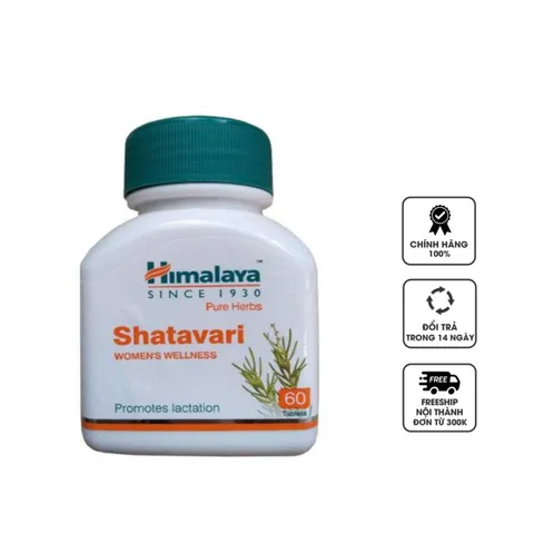 Shatavari - Viên Uống Hỗ Trợ Điều Hòa Nội Tiết Tố Nữ