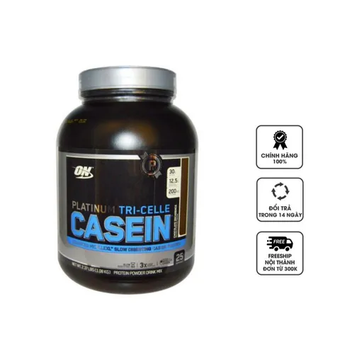 Protein hấp thụ chậm ON Platinum Tri-Celle Casein 2.37 lbs