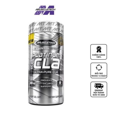 Viên uống giảm cân đốt mỡ MuscleTech Platinum CLA