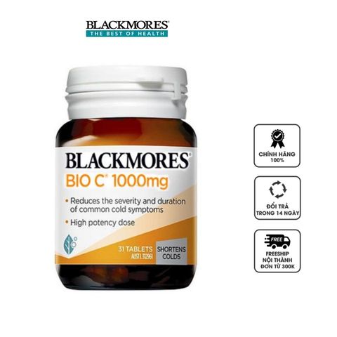 Viên Uống Blackmores Bổ Sung Vitamin C Lọ 31 Viên