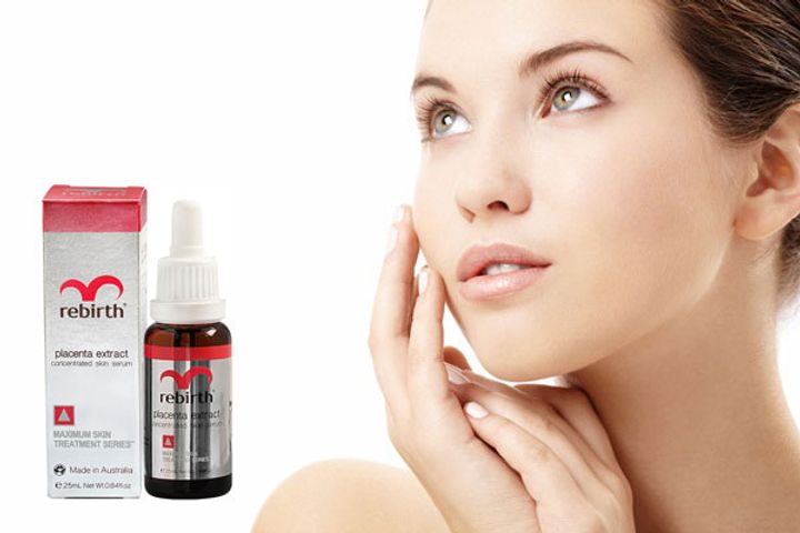 Serum nhau thai cừu Rebirth 25ml - Tinh chất trị nám da thẩm thấu nhanh, làm sáng da, giảm nếp nhăn hiệu quả chỉ sau 2 tuần sử dụng