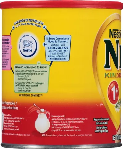 Sữa Nido Kinder 1+ (chống táo bón) 800g