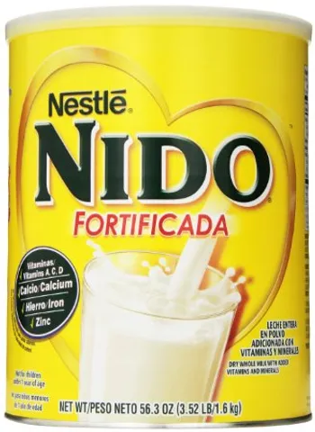 Sữa Nido nắp trắng hỗ trợ tăng cân cho bé