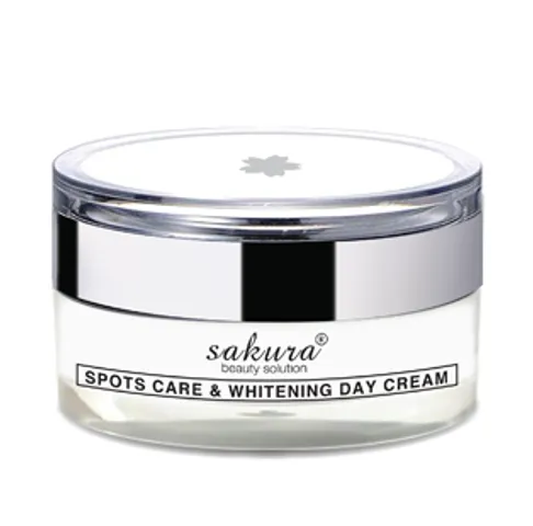 Kem hỗ trợ giảm nám Sakura ban ngày Spots Care & Whitening Day Cream