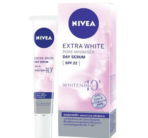 Serum Nivea dưỡng trắng da, se khít lỗ chân lông SPF 22