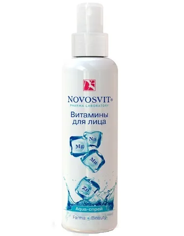 Xịt khoáng Novosvit hỗ trợ cung cấp vitamin và khoáng chất cho da