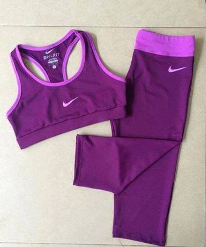 Bộ quần áo tập gym nữ năng động & khỏe khoắn - Chất liệu thun co giãn, nhiều màu sắc, phù hợp cho luyện tập thể dục thể thao