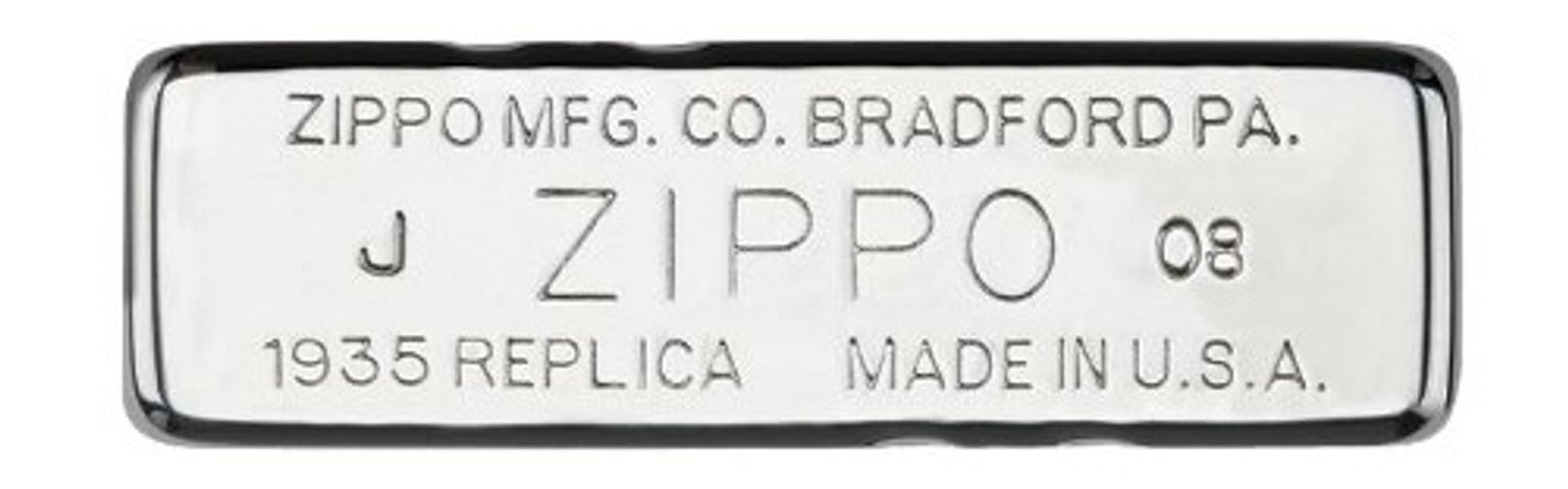 Bật Lửa Zippo 1935 Replica W/Slashes - Bạc Xước Tinh Tế, Phong Cách Đẳng Cấp Cho Người Sử Dụng