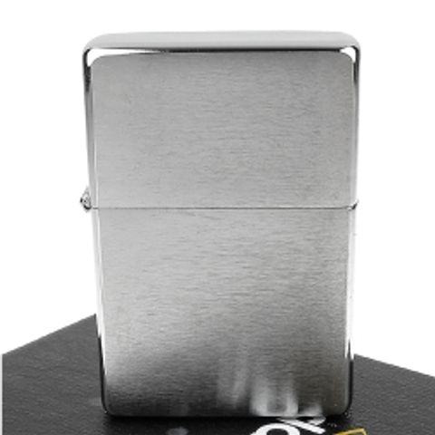 Bật Lửa Zippo Vintage Brushed Chrome 230.25 - Bật Lửa Cổ Điển Không Đường Xước, Sang Trọng và Độc Đáo