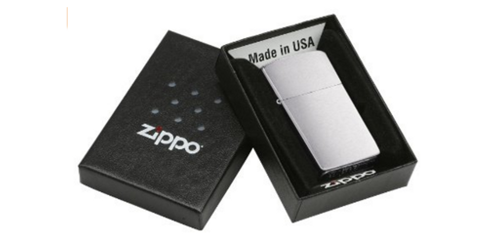 Bật Lửa Zippo Vintage Chrome 230 - Bạc Xước Vân Ngang Sang Trọng, Phong Cách Cổ Điển Cho Tín Đồ Zippo